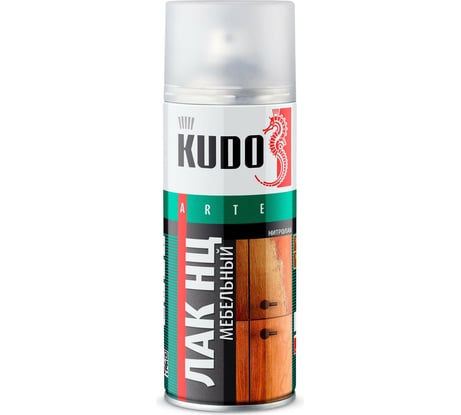 Лак KUDO НЦ мебельный матовый KU-9009