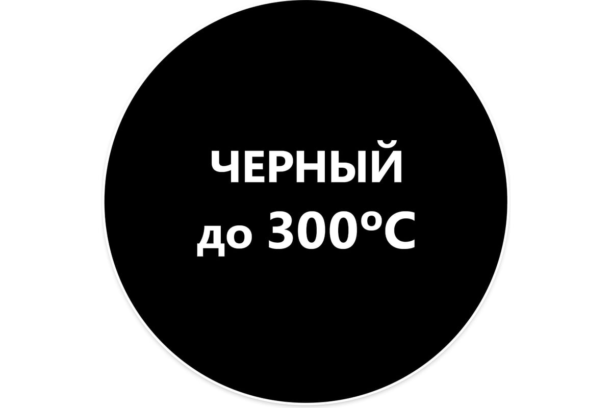 Эмаль Elcon КО-198 атмосферостойкая, до 300 градусов, черная, (RAL 9005 ...