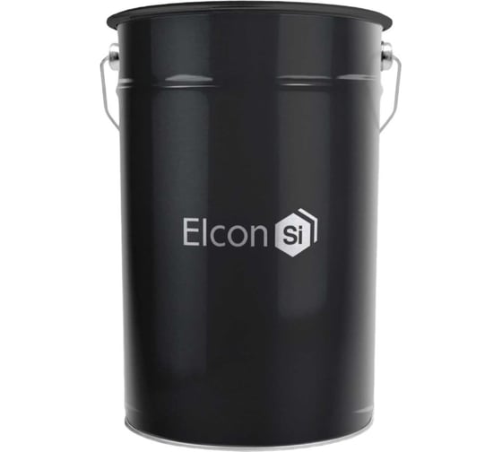 Термостойкая эмаль Elcon КО-8101 красно-коричневая, (RAL 3009) 500 градусов, 25 кг 00-00000432 1