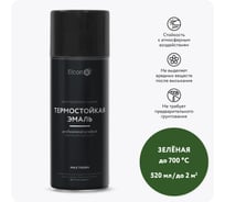 Термостойкая краска для металла, печей, мангалов, радиаторов, дымоходов, суппортов Elcon Max Therm зеленая, аэрозоль 520 мл, 700 градусов 00-00004076