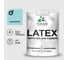 Резиновая краска MALARE для дверей и окон Latex по дереву с антисептическим эффектом, моющаяся без запаха полуглянцевая, аквамарин, 2 кг КЛТКСЛАКВПГ0200 1
