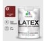 Резиновая краска MALARE для дверей и окон Latex по дереву с антисептическим эффектом, моющаяся без запаха полуглянцевая, багровый агат, 1 кг КЛТКСЛБААПГ0100 1