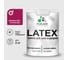 Резиновая краска MALARE для дверей и окон Latex по дереву с антисептическим эффектом, моющаяся без запаха полуглянцевая, амарантово-пурпурный, 2 кг КЛТКСЛАМППГ0200 1