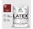 Резиновая краска MALARE для дверей и окон Latex по дереву с антисептическим эффектом, моющаяся без запаха полуглянцевая, багровый агат, 2 кг КЛТКСЛБААПГ0200 1