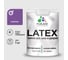 Резиновая краска MALARE для дверей и окон Latex по дереву с антисептическим эффектом, моющаяся без запаха полуглянцевая, георгин, 1 кг КЛТКСЛГЕОПГ0100 1