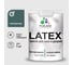 Резиновая краска MALARE для дверей и окон Latex по дереву с антисептическим эффектом, моющаяся без запаха полуглянцевая, голубая ель, 1 кг КЛТКСЛГОЕПГ0100 1