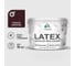 Резиновая краска MALARE для дверей и окон Latex по дереву с антисептическим эффектом, моющаяся без запаха полуглянцевая, горький шоколад, 10 кг КЛТКСЛГОШПГ1000 1