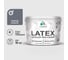 Резиновая краска MALARE для дверей и окон Latex по дереву с антисептическим эффектом, моющаяся без запаха полуглянцевая, мокрый асфальт, 10 кг КЛТКСЛМОАПГ1000 1