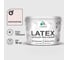Резиновая краска MALARE для дверей и окон Latex по дереву с антисептическим эффектом, моющаяся без запаха полуглянцевая, морской риф, 10 кг КЛТКСЛМОРПГ1000 1
