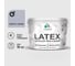 Резиновая краска MALARE для дверей и окон Latex по дереву с антисептическим эффектом, моющаяся без запаха полуглянцевая, светло-серый, 10 кг КЛТКСЛСВСПГ1000 1