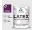 Резиновая краска MALARE для дверей и окон Latex по дереву с антисептическим эффектом, моющаяся без запаха полуглянцевая, серобуромалиновый, 2 кг КЛТКСЛСБМПГ0200 1