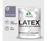 Резиновая краска MALARE для дверей и окон Latex по дереву с антисептическим эффектом, моющаяся без запаха полуглянцевая, темно-серый, 2 кг КЛТКСЛТЕСПГ0200 1