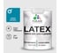 Резиновая краска MALARE для дверей и окон Latex по дереву с антисептическим эффектом, моющаяся без запаха полуглянцевая, синяя малина, 1 кг КЛТКСЛСИМПГ0100 1
