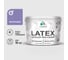 Резиновая краска MALARE для дверей и окон Latex по дереву с антисептическим эффектом, моющаяся без запаха полуглянцевая, фиалковый, 10 кг КЛТКСЛФИАПГ1000 1