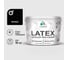 Резиновая краска MALARE для дверей и окон Latex по дереву с антисептическим эффектом, моющаяся без запаха полуглянцевая, черный, 10 кг КЛТКСЛЧЕРПГ1000 1