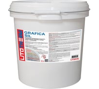 Декоративная штукатурка LITOTHERM Grafica Sil 2.5 мм 25 кг белая LITOKOL 428460002