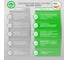 Резиновая краска MALARE для деревянного забора, по дереву для наружных и внутренних работ, без запаха полуглянцевая, персидский зеленый, 0.5 кг. КДЗЛПЕЗПГ0050 4