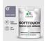 Резиновая краска для мебели MALARE SoftTouch для кухонных фасадов для дерева и МДФ, моющаяся быстросохнущая, полуглянцевая, темно-серая, 2 кг КСФТТЧЛТЕСПГ0200 1