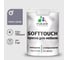 Резиновая краска для мебели MALARE SoftTouch для кухонных фасадов для дерева и МДФ, моющаяся быстросохнущая, полуглянцевая, темно-серая, 1 кг КСФТТЧЛТЕСПГ0100 1