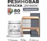 Резиновая краска для мебели MALARE SoftTouch для кухонных фасадов для дерева и МДФ, моющаяся быстросохнущая, полуглянцевая, мокрый асфальт, 0.5 кг КСФТТЧЛМОАПГ0050 2
