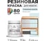 Резиновая краска для мебели MALARE SoftTouch для кухонных фасадов для дерева и МДФ, моющаяся быстросохнущая, полуглянцевая, туманная лазурь, 0.5 кг КСФТТЧЛТУЛПГ0050 2