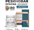 Резиновая краска для мебели MALARE SoftTouch для кухонных фасадов для дерева и МДФ, моющаяся быстросохнущая, полуглянцевая, перо павлина, 0.5 кг КСФТТЧЛПЕППГ0050 2