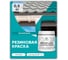 Краска MALARE резиновая ProfleX жидкая резина для наружных и внутренних работ, быстросохнущая моющаяся, матовая, летний бриз, 0.5 кг КПРФЛКСАЛЕБМ0050 2
