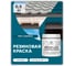 Краска MALARE резиновая ProfleX жидкая резина для наружных и внутренних работ, быстросохнущая моющаяся, матовая, перо павлина, 0.5 кг КПРФЛКСАПЕПМ0050 2