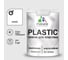 Резиновая краска для пластика Plastic MALARE, для ПВХ, для подоконников и откосов, без запаха, полуглянцевая, белый, 1 кг КПЛСТЛБЕЛПГ0100 1