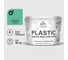 Резиновая краска для пластика MALARE Plastic для ПВХ, для подоконников и откосов, без запаха, полуглянцевая, снежная мята, 10 кг КПЛСТЛСНМПГ1000 1