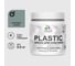 Резиновая краска для пластика Plastic MALARE, для ПВХ, для подоконников и откосов, без запаха, полуглянцевая, агатовый серый, 0.5 кг КПЛСТЛАГСПГ0050 1