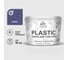Резиновая краска для пластика Plastic MALARE, для ПВХ, для подоконников и откосов, без запаха, полуглянцевая, оникс, 10 кг КПЛСТЛОНИПГ1000 1