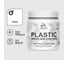 Резиновая краска для пластика Plastic MALARE, для ПВХ, для подоконников и откосов, без запаха, полуглянцевая, белый, 0.5 кг КПЛСТЛБЕЛПГ0050 1