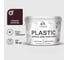Резиновая краска для пластика Plastic MALARE, для ПВХ, для подоконников и откосов, без запаха, полуглянцевая, горький шоколад, 10 кг КПЛСТЛГОШПГ1000 1