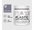 Резиновая краска для пластика MALARE Plastic для ПВХ, для подоконников и откосов, без запаха, полуглянцевая, темно-серый, 0.5 кг КПЛСТЛТЕСПГ0050 1