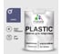 Резиновая краска для пластика Plastic MALARE, для ПВХ, для подоконников и откосов, без запаха, полуглянцевая, оникс, 1 кг КПЛСТЛОНИПГ0100 1