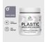 Акриловая краска для пластика MALARE Plastic для ПВХ, для подоконников и откосов, без запаха, матовая, темно-серый, 0.5 кг КПЛСТАТЕСМ0050 1