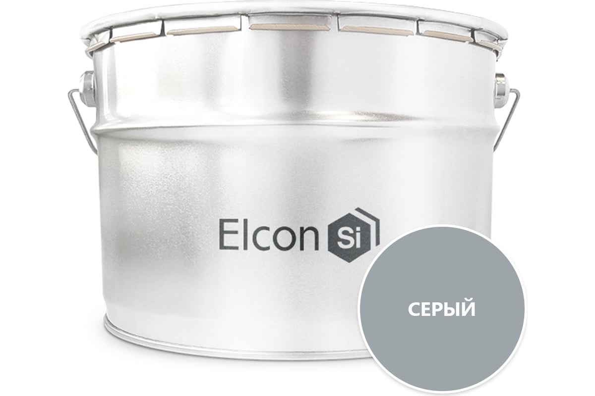 Универсальный грунт по металлу Elcon Primer серая, 10 кг 00-00002936 ...