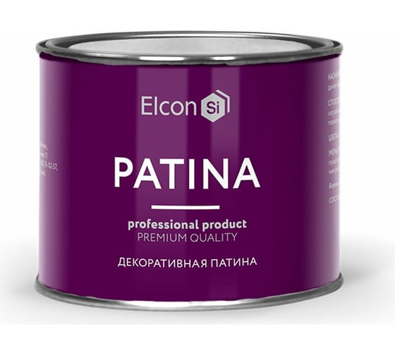 Декоративная патина Elcon Patina серебро 0,2 кг 00-00461421 1