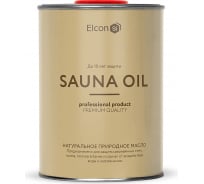 Масло для дерева и полка Elcon Sauna Oil 1 л 00-00002953