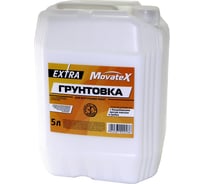 Грунтовка для внутренних работ Movatex EXTRA 5 л Т11876