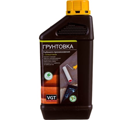 Грунтовка глубокого проникновения с антисептиком VGT ВД-АК-0301 1 кг 11612310