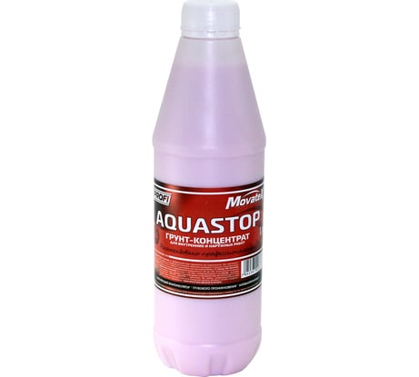Грунт-концентрат Movatex AQUASTOP PROFI 1 л Т13704