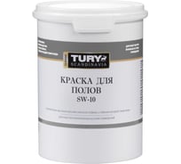 Краска для полов TURY SW-10 RAL 7040 (серая), 1,1 кг T1-00015387
