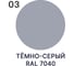 Аэрозольная грунт-эмаль по ржавчине 3 в 1 MALARE StrongCorr для металла, износостойкая, акрил-уретановая глянцевая RAL 7040 темно-серый, 520 мл АГЭСТР7040Г0036 2