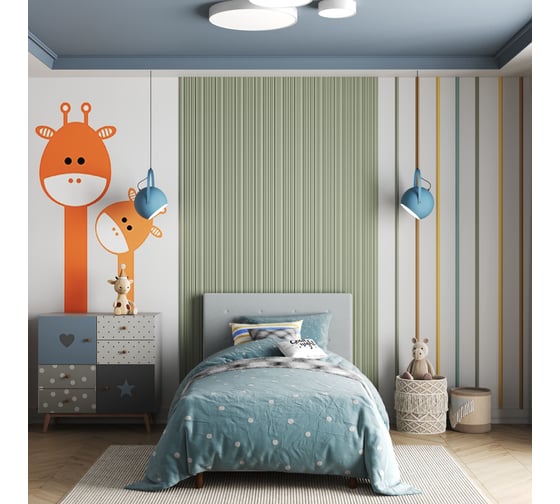 Панель стеновая Cosca Decor 156x12x2800 мм, экополимер, RP014 00-00082183