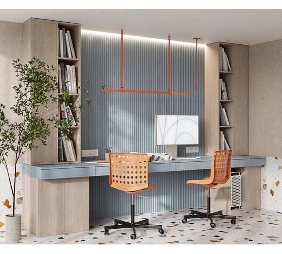 Панель стеновая Cosca Decor 156x12x2800 мм, экополимер, RP003 00-00079255