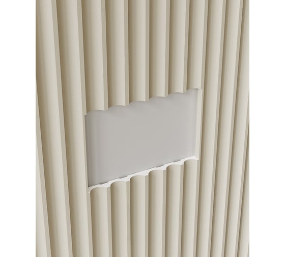 Панель стеновая Cosca Decor 156x12x2800 мм, экополимер, RP004 00-00079153