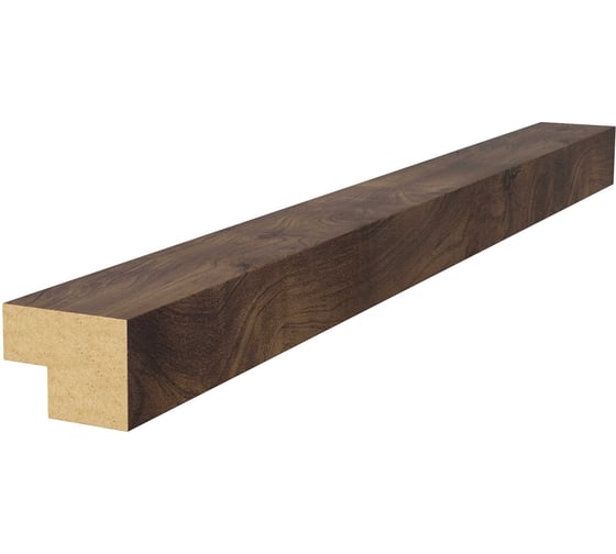 Торцевая рейка Cosca Decor 25x19x2750 мм, МДФ, дуб старинный натуральный 00-00076259 1
