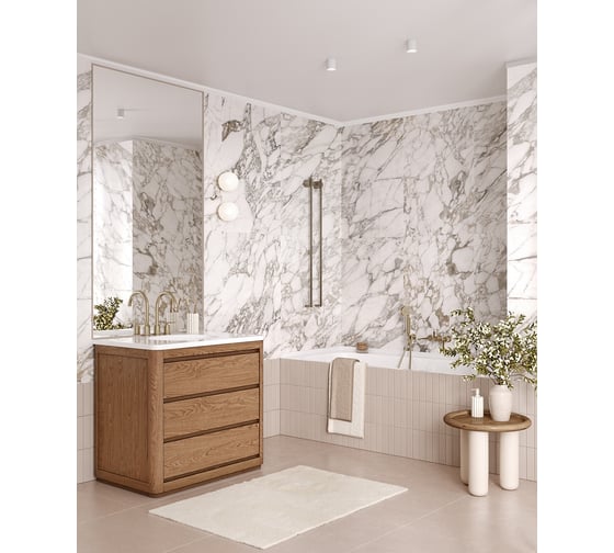 Плинтус Cosca Decor 40x12x2000 мм, экополимер, PL001 00-00081047